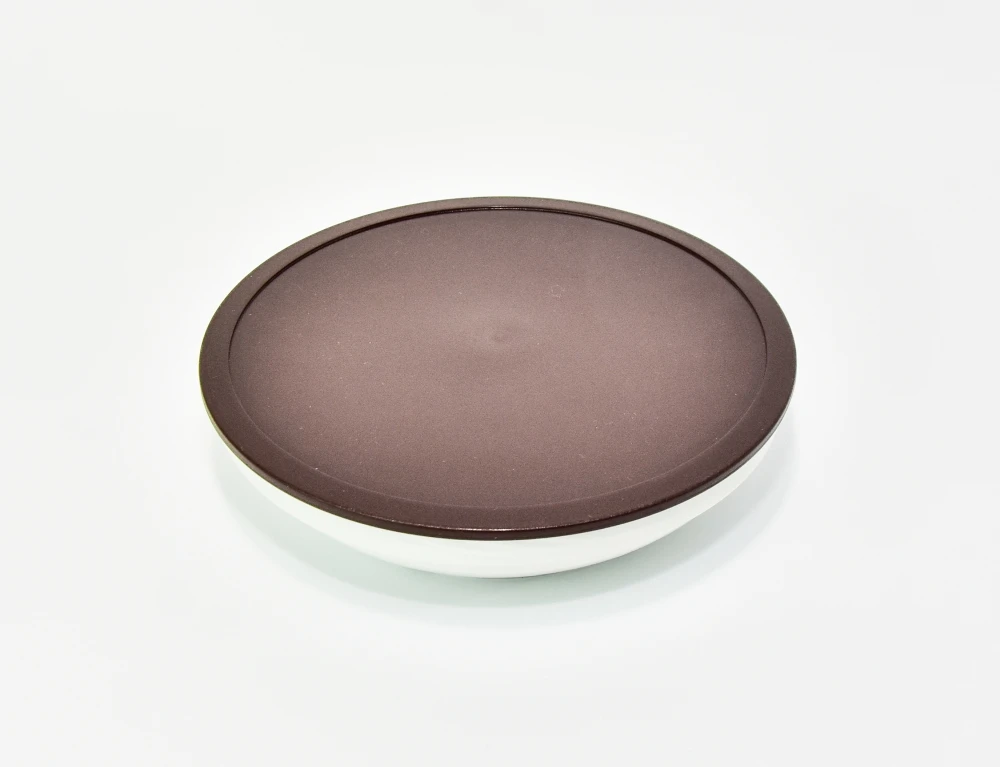 0979.21 EURO lid - round - 220 mm - - brown - Polypropylene (PP)