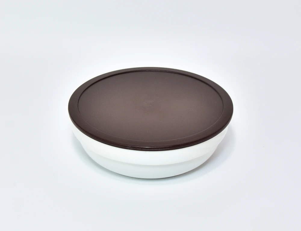 0979.22 EURO lid - round - 180 mm - - brown - Polypropylene (PP)