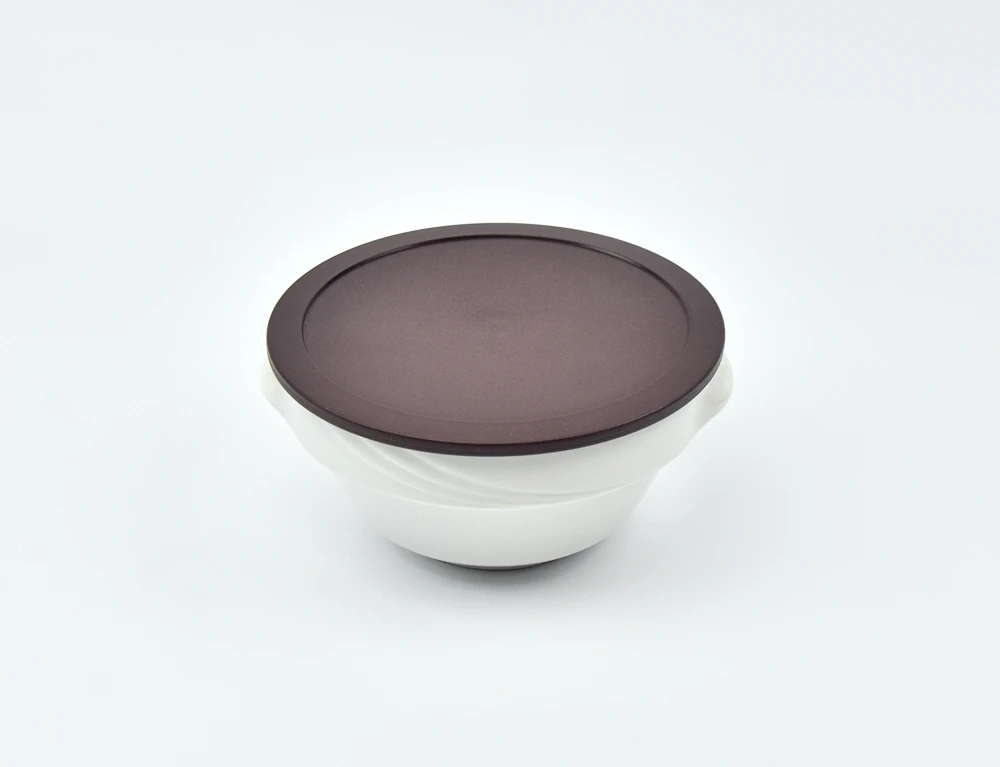 0979.25 EURO lid - round - 140 mm - - brown - Polypropylene (PP)