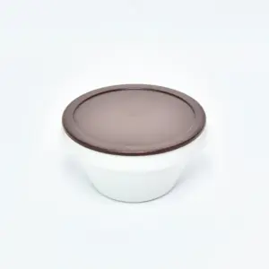 0979.26 EURO-Deckel - rund - 120 mm - - braun - Polypropylen (PP)