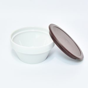 0979.27 EURO lid - round - 128 mm -  - brown - Polypropylene (PP)