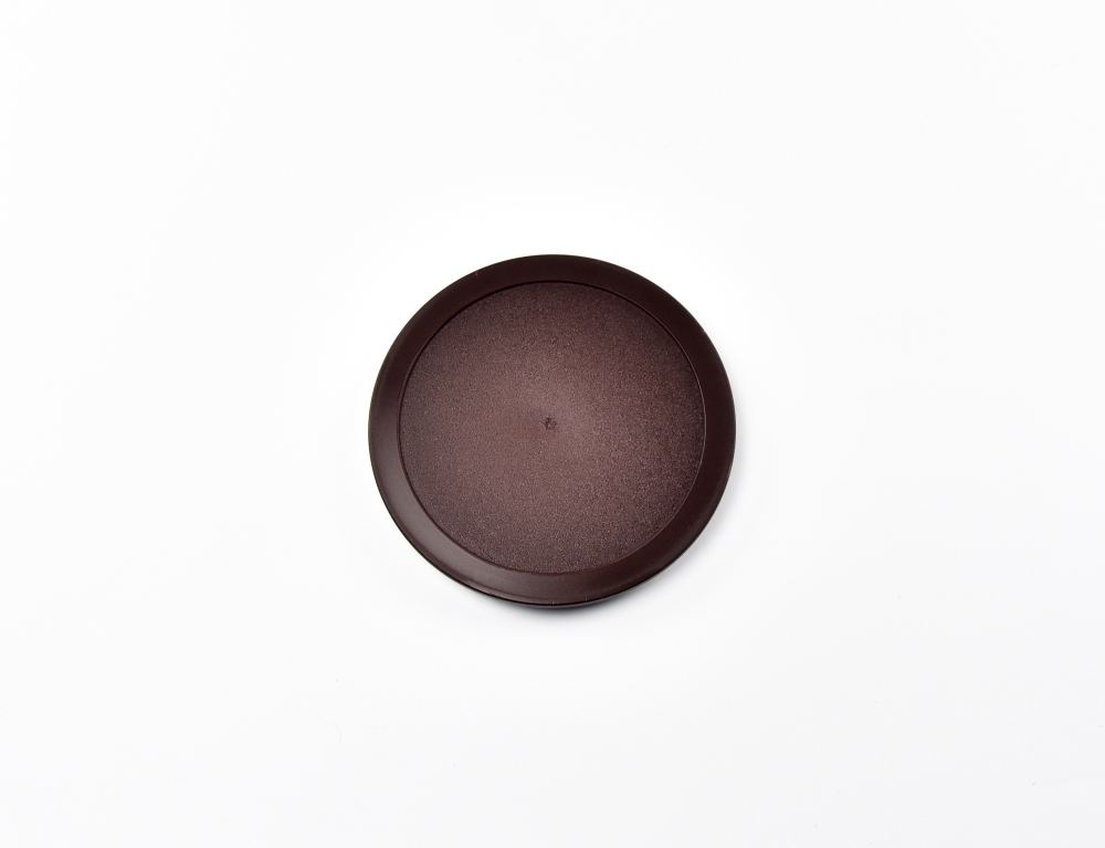 0979.27 EURO lid - round - 128 mm -  - brown - Polypropylene (PP)