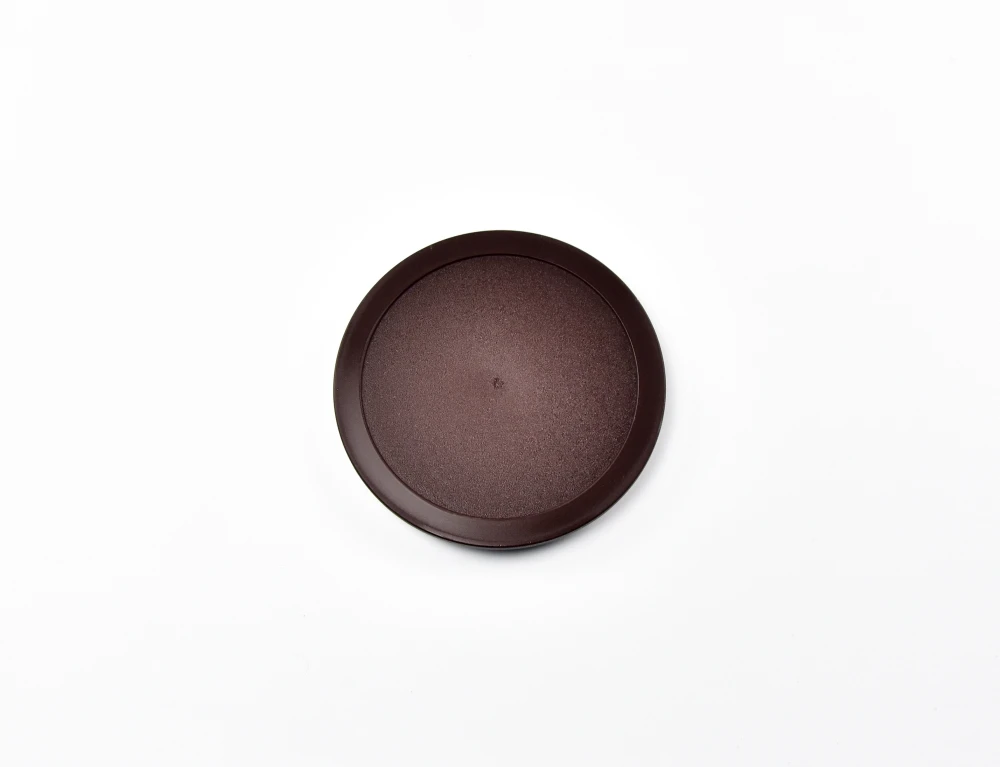 0979.27 EURO lid - round - 128 mm - - brown - Polypropylene (PP)