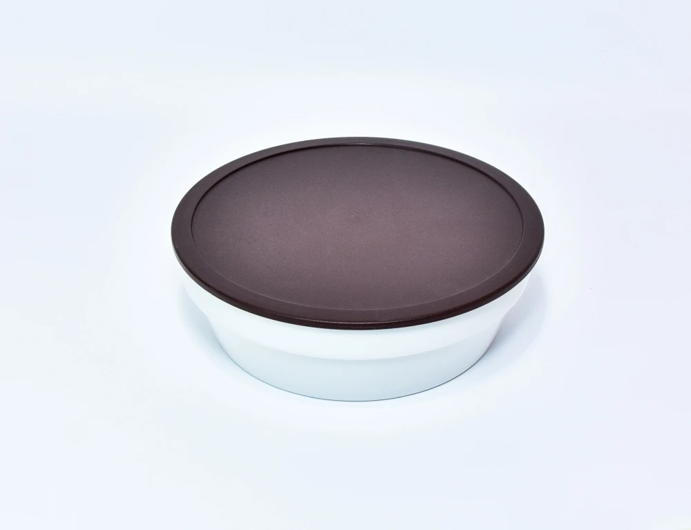 0979.32 EURO lid - round - 200 mm - - brown - Polypropylene (PP)