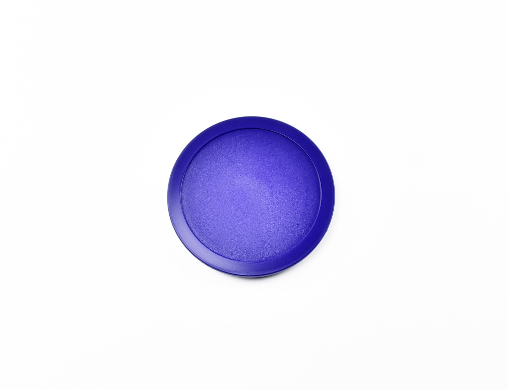 0979.97 EURO-Deckel - rund - 128 mm -  - blau - Polypropylen (PP)