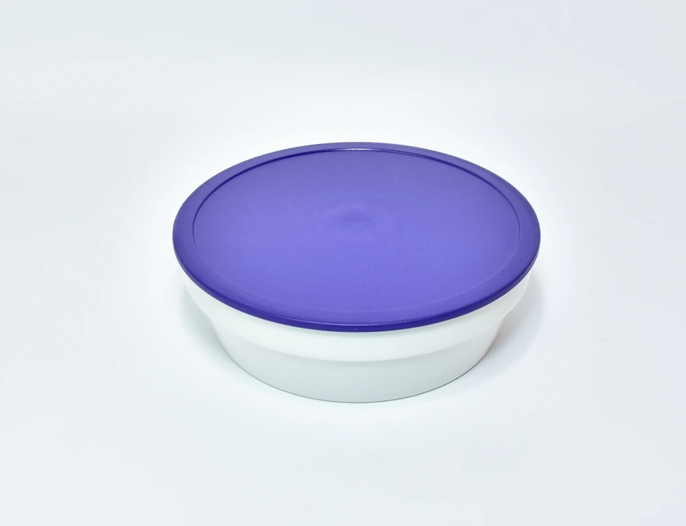 0979.98 EURO lid - round - 200 mm - - blue - Polybutylene terephthalate (PBT)