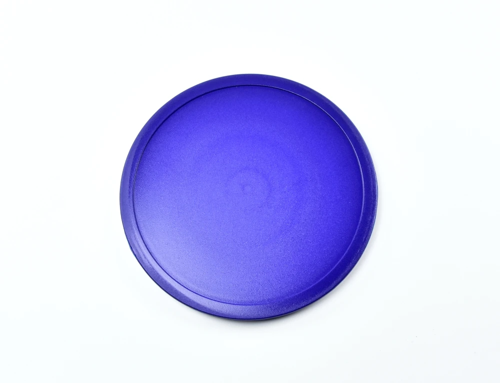 0979.98 EURO lid - round - 200 mm - - blue - Polybutylene terephthalate (PBT)