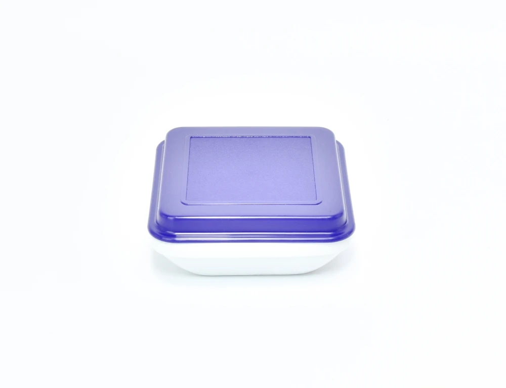 1045.83 EURO-Deckel - quadratisch - - 110 x 110 mm - blau - Polypropylen (PP)