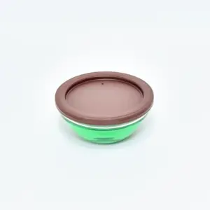 1050.01 EURO-Deckel - rund - 110 mm - - braun - Polybutylenterephthalat (PBT)