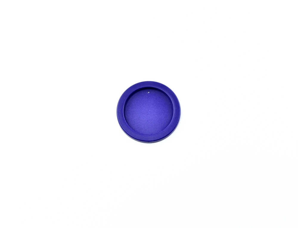1192.96 EURO lid - round - 85 mm - - blue - Polypropylene (PP)