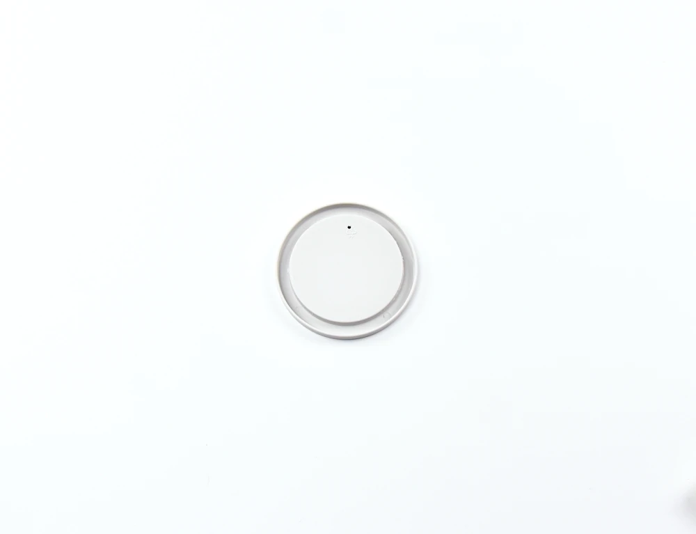 1228.02 EURO lid - round - 80 mm - - grey - Polypropylene (PP)