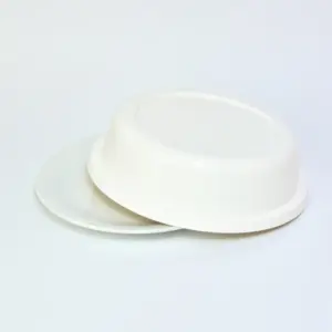 1447.02 EURO-Teller-Cloche - rund - 210 mm -  - weiß - Polypropylen (PP)