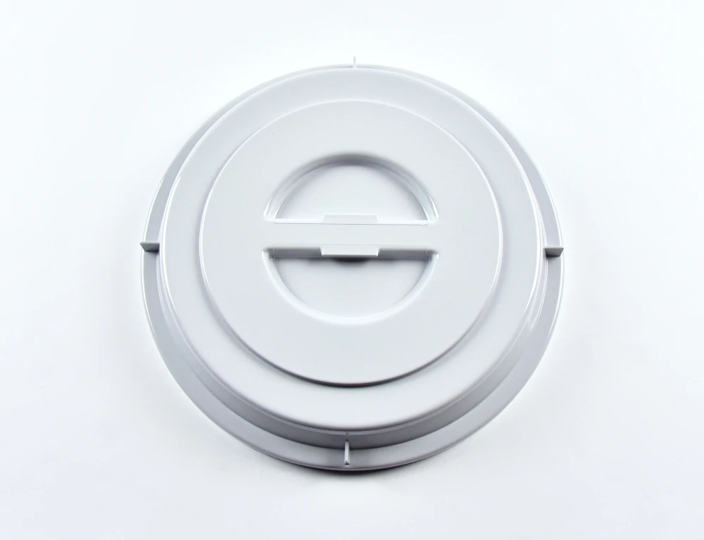 2029-0-2 EURO plate cloche - round - 240 mm - - grey - Polybutylene terephthalate (PBT)