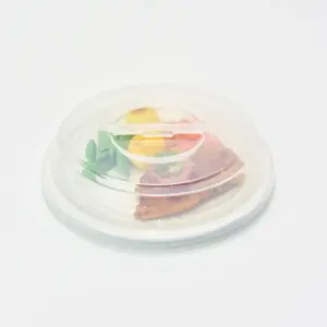 2029-1-2 EURO-Teller-Cloche - rund - 240 mm -  - natur-transparent - Polypropylen (PP)