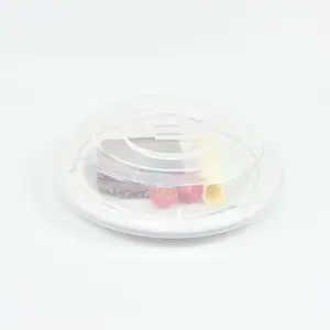 2029-2-5 EURO-Teller-Cloche - rund - 250 mm -  - natur-transparent - Polypropylen (PP)