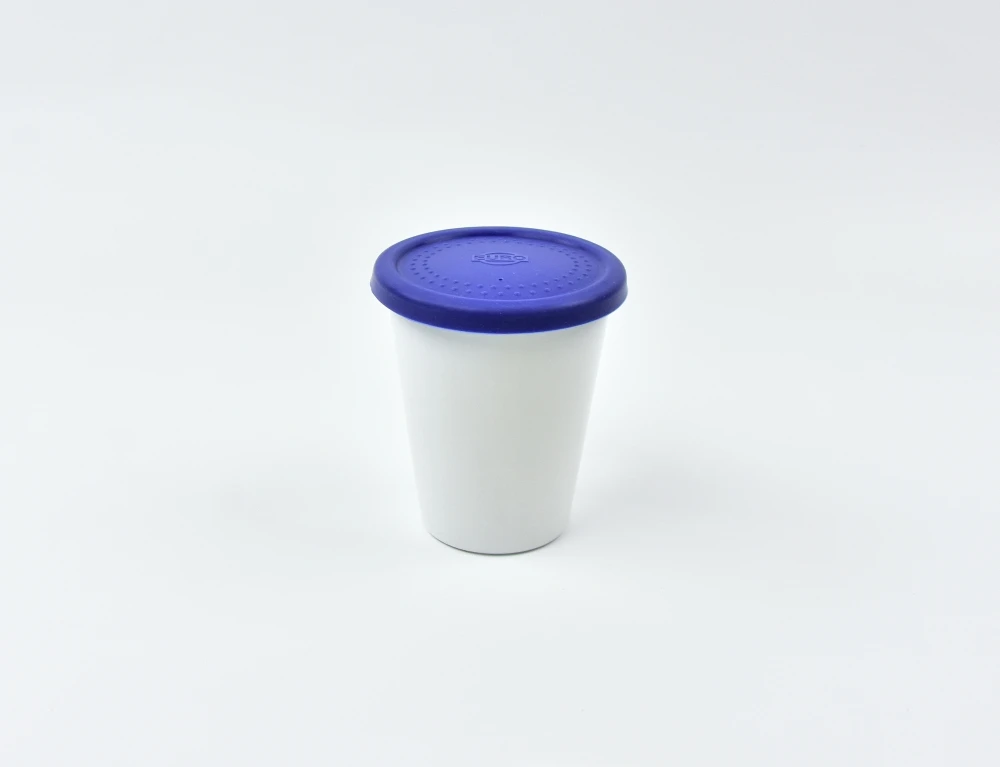 4083.20 EURO silicon lid - round - 83 mm - - blue - Silicone (Si)
