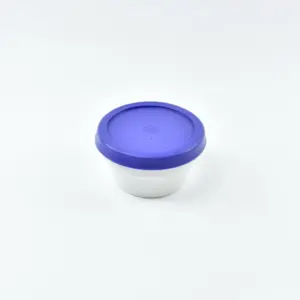 4111.20 EURO-Silikondeckel - rund - 111 mm -  - blau - Silikon (Si)