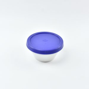 4125.20 EURO silicone lid - round - 125 mm -  - blue - Silicone (Si)