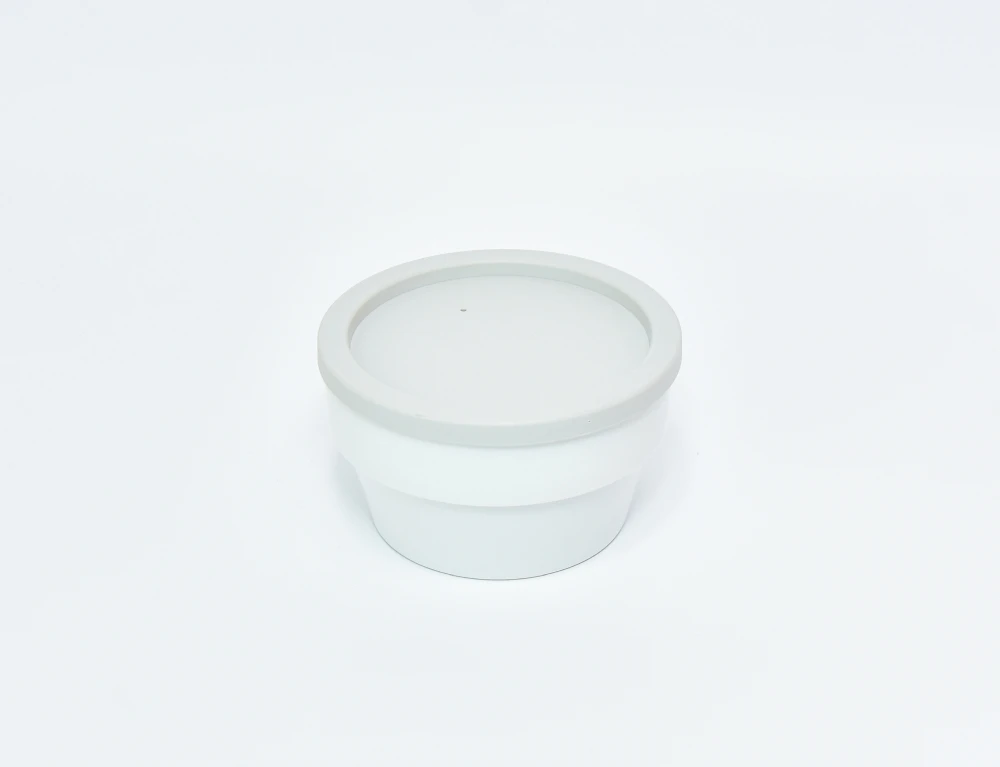 7108.46 EURO lid - round - 108 mm - - grey - Polypropylene (PP)