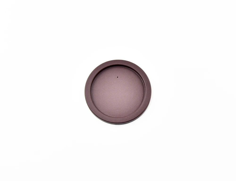 7140.21 EURO lid - round - 110 mm - - brown - Polybutylene terephthalate (PBT)