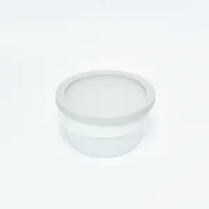 7140.48 EURO-Deckel - rund - 110 mm - - grau - Polybutylenterephthalat (PBT)