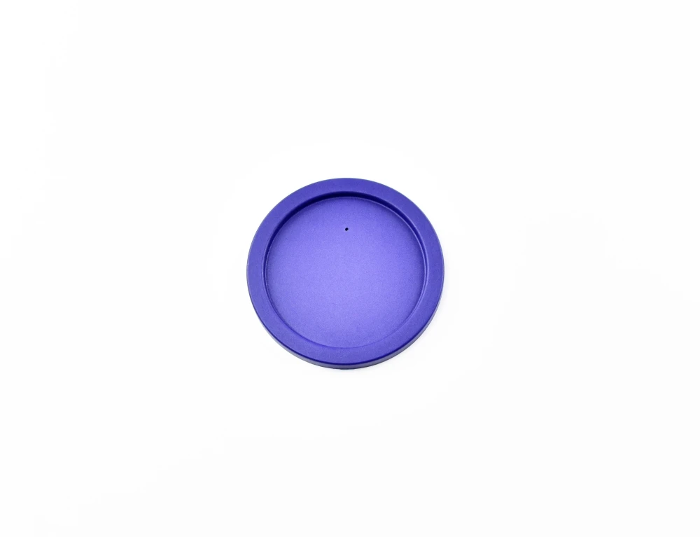 7140.91 EURO lid - round - 110 mm - - blue - Polybutylene terephthalate (PBT)