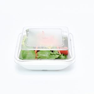 7154.47 EURO lid - square -  - 125 x 125 mm - clear - Polycarbonate (PC)
