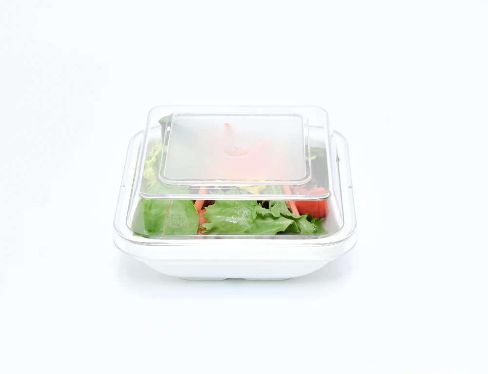 7154.75 EURO lid - square - - 125 x 125 mm - clear - Tritan