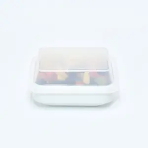 7181.43 EURO-Systemdeckel - rechteckig -  - 131 x 99 mm - natur-transparent - Polypropylen (PP)
