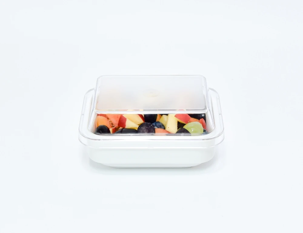7181.46 EURO lid - rectangular - - 131 x 99 mm - clear - Polycarbonate (PC)