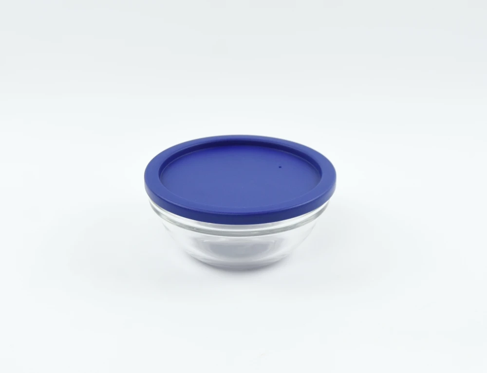 7200.95 EURO lid - round - 125 mm - - blue - Polypropylene (PP)