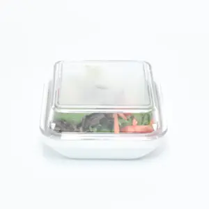 7249.75 EURO-Deckel - quadratisch -  - 110 x 110 mm - glasklar - Tritan