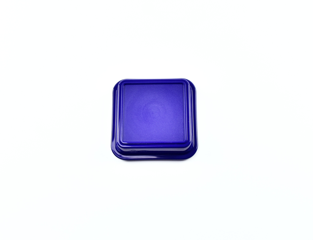 7249.95 EURO-Deckel - quadratisch -  - 110 x 110 mm - blau - Polypropylen (PP)