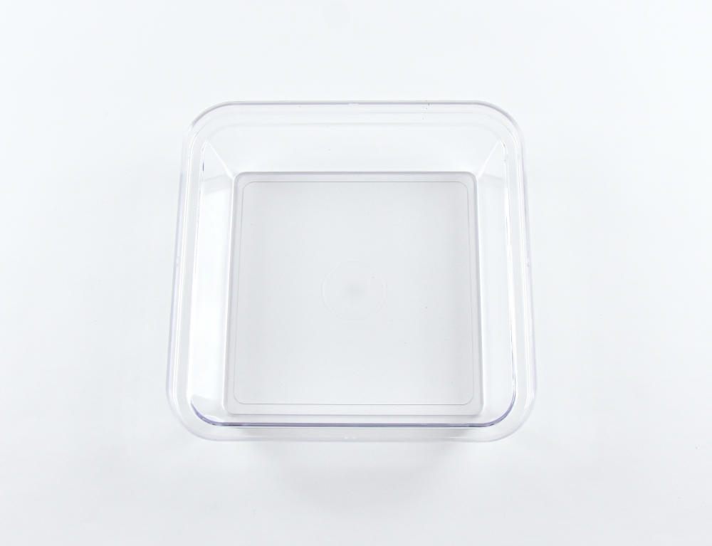 7296.47 EURO-Abdeckhaube - quadratisch -  - 180 x 180 mm - glasklar - Polycarbonat (PC)