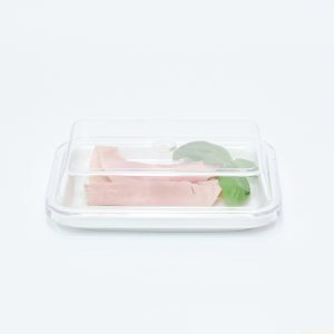 7297.47 EURO lid - rectangular -  - 150 x 96 mm - clear - Polycarbonate (PC)