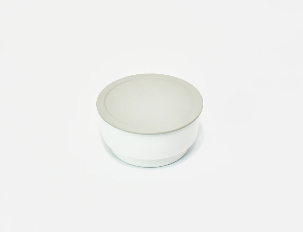 7307.20 EURO lid - round - 111 mm - - grey - Polybutylene terephthalate (PBT)