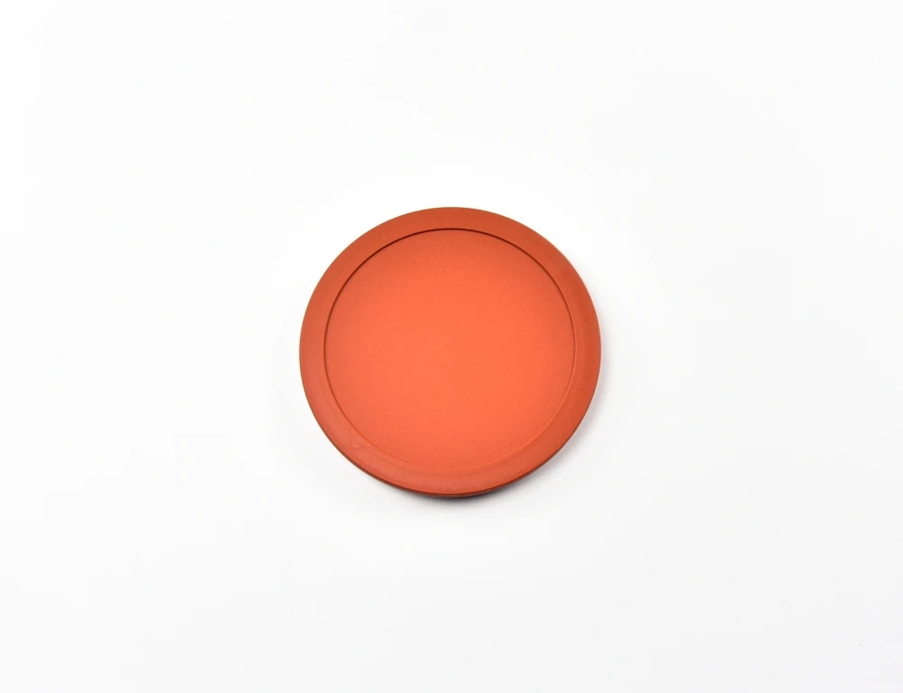 7307.24 EURO lid - round - 128 mm - - russet - Styrene-ethylene-butylene-styrene (SEBS)