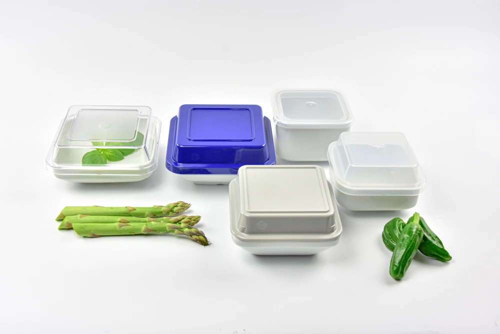 7569.01 EURO lid - square - - 95 x 95 mm - transparent - Polypropylene (PP)