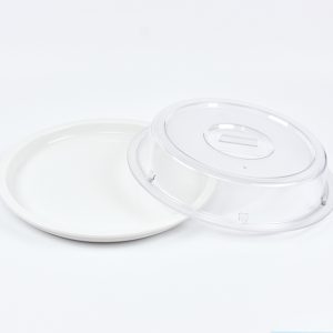 7690.46 EURO plate cloche - round - 225 mm -  - clear - Polycarbonate (PC)