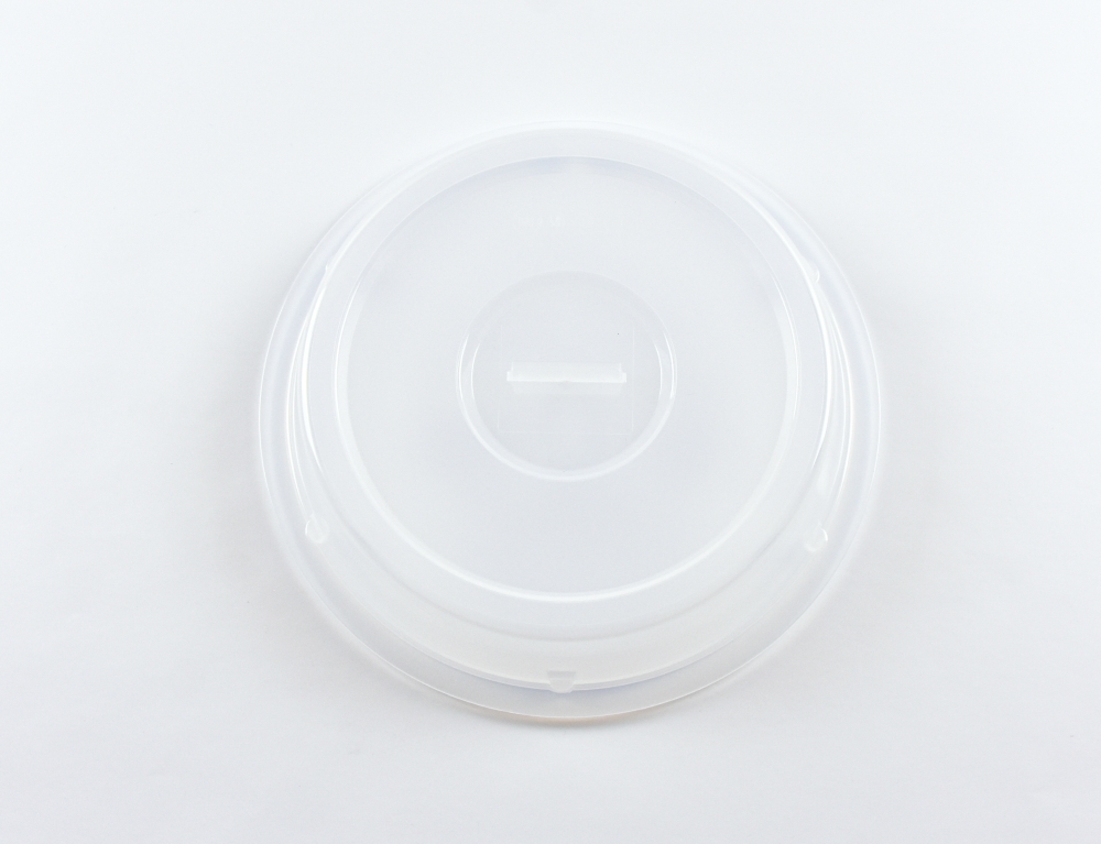 7690.48 EURO-Teller-Cloche - rund - 225 mm -  - natur-transparent - Polypropylen (PP)
