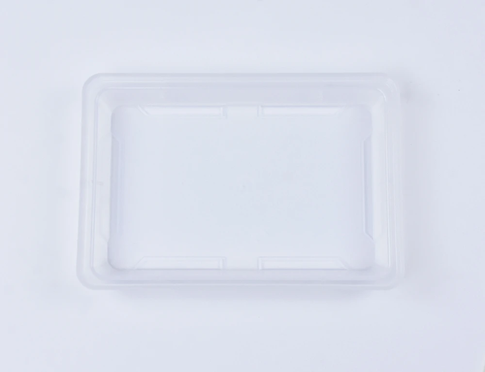 7785.01 EURO lid - rectangular - - 195 x 133 mm - transparent - Polypropylene (PP)